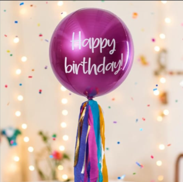 Globo Metálico helio